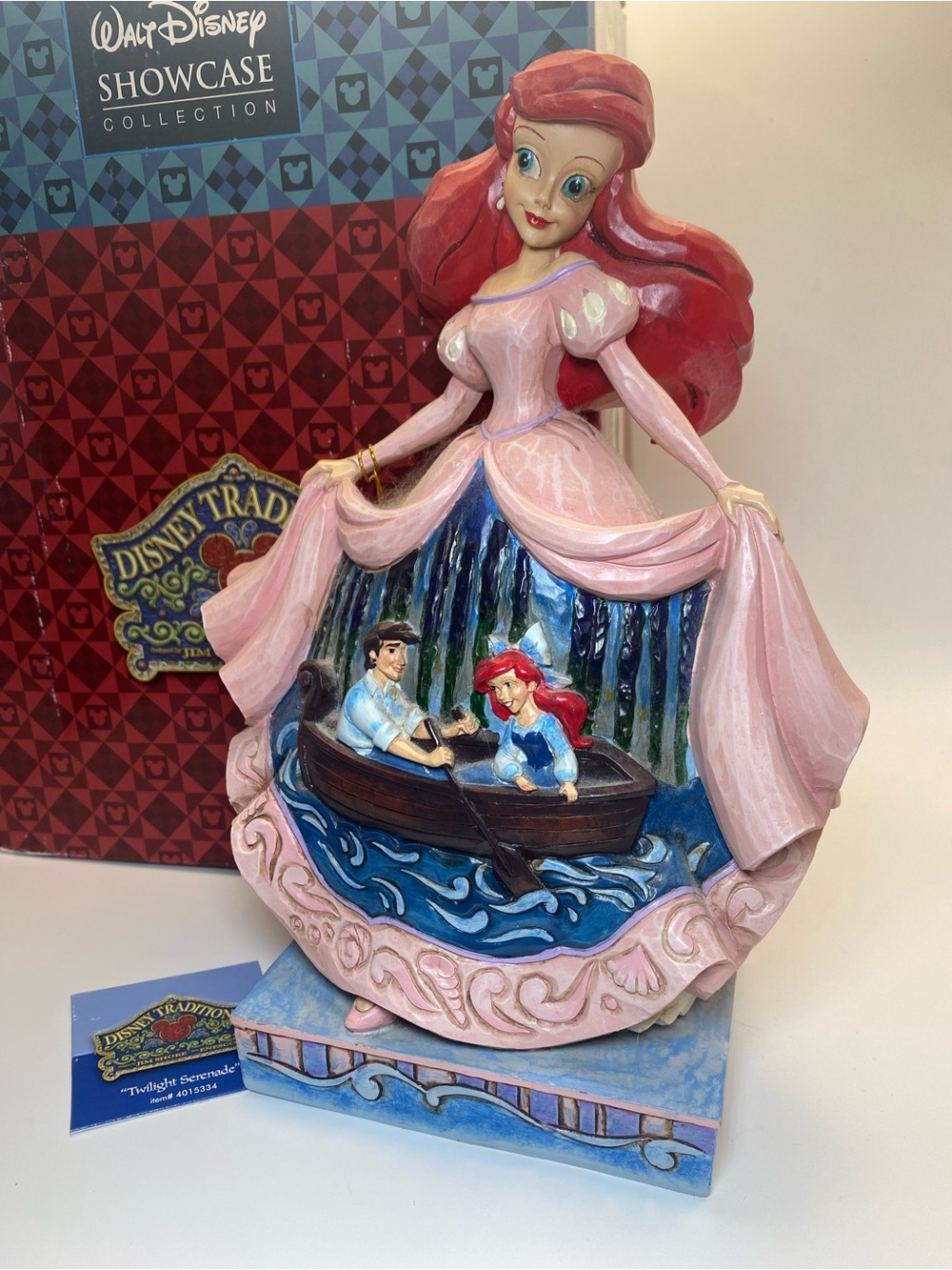 NEW Jim Shore Walt Disney Showcase The Little Mermaid Ariel Twilight Serenade
